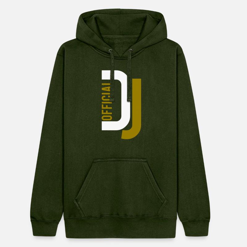 Cool Official DJ Club Music Party Text Lettering