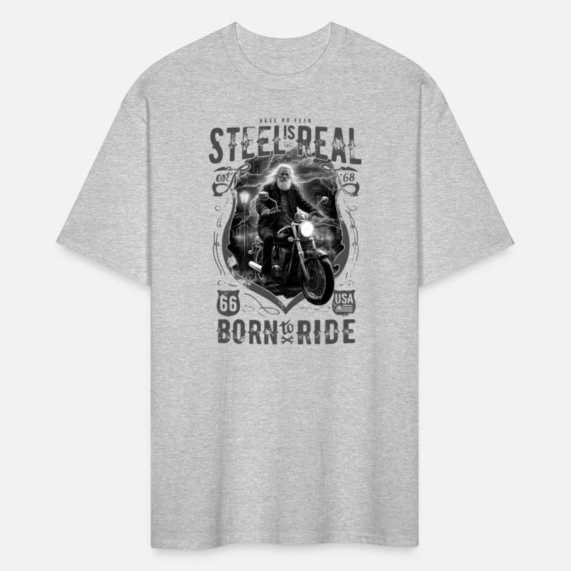 Cool Old Biker Motorcycle Rider