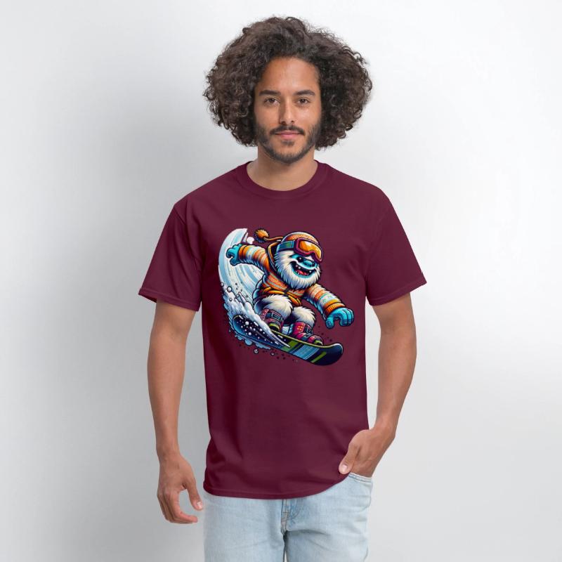 Cool Snowboarding Yeti Adventure