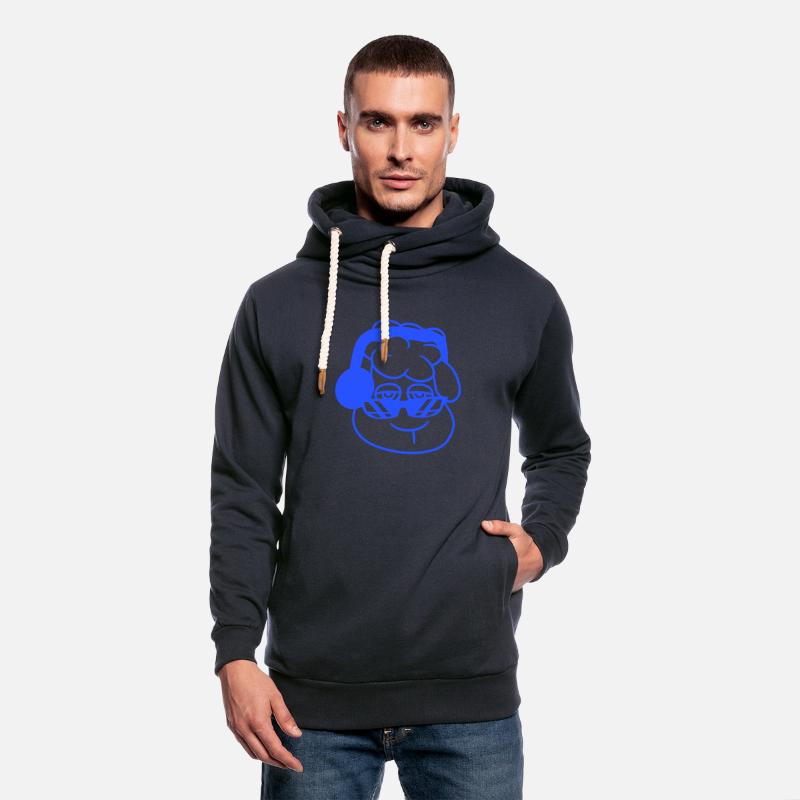 Cool Tired DJ Sheep Face Head Music Club Party Fun