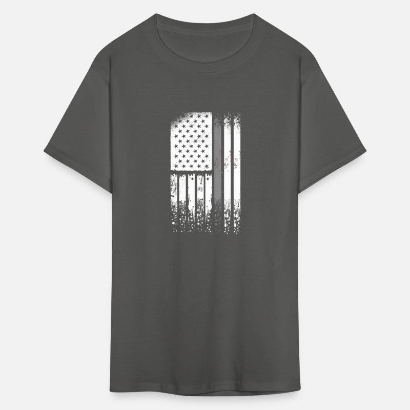 Correctional Officer - Us Flag Thin Silver Line