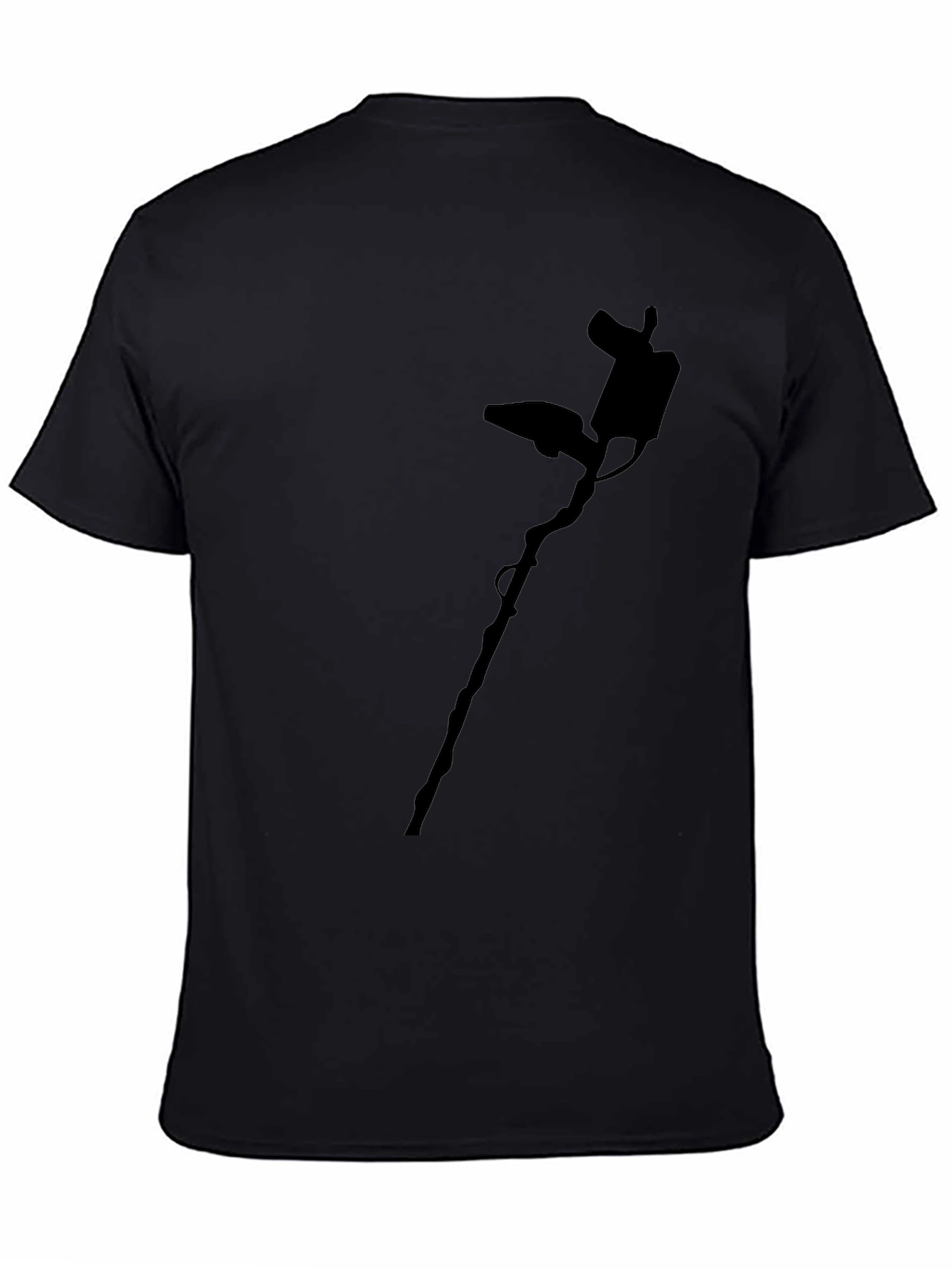 Metal Detector Graphic Tee - Mens Black Shirt