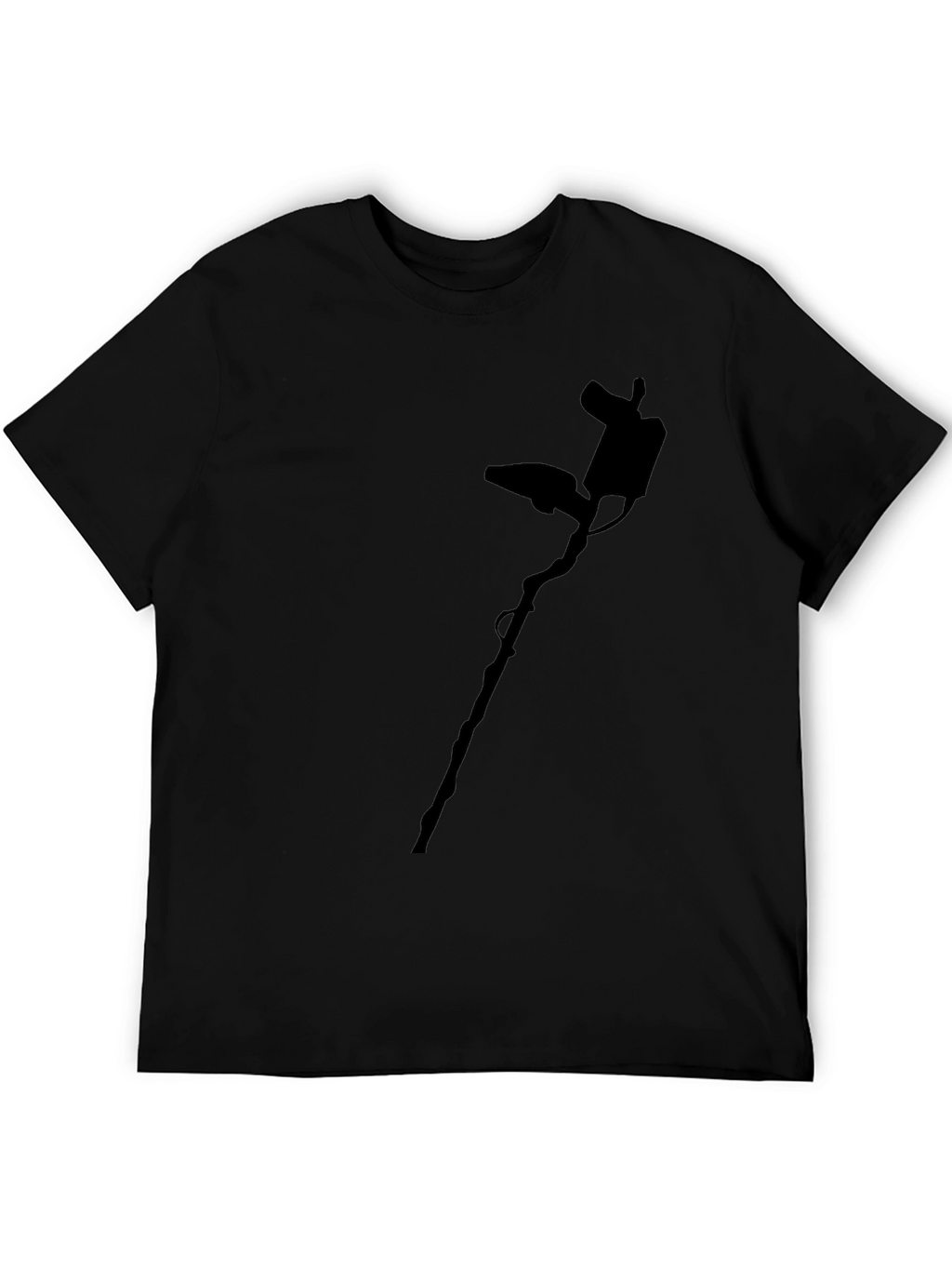 Metal Detector Graphic Tee - Mens Black Shirt