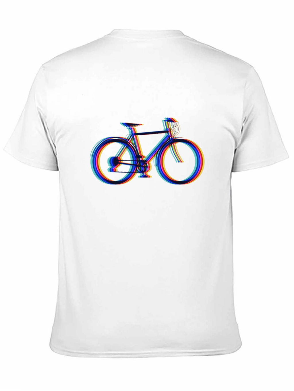 Bicycle Graphic Tee - Black Cotton Comfort