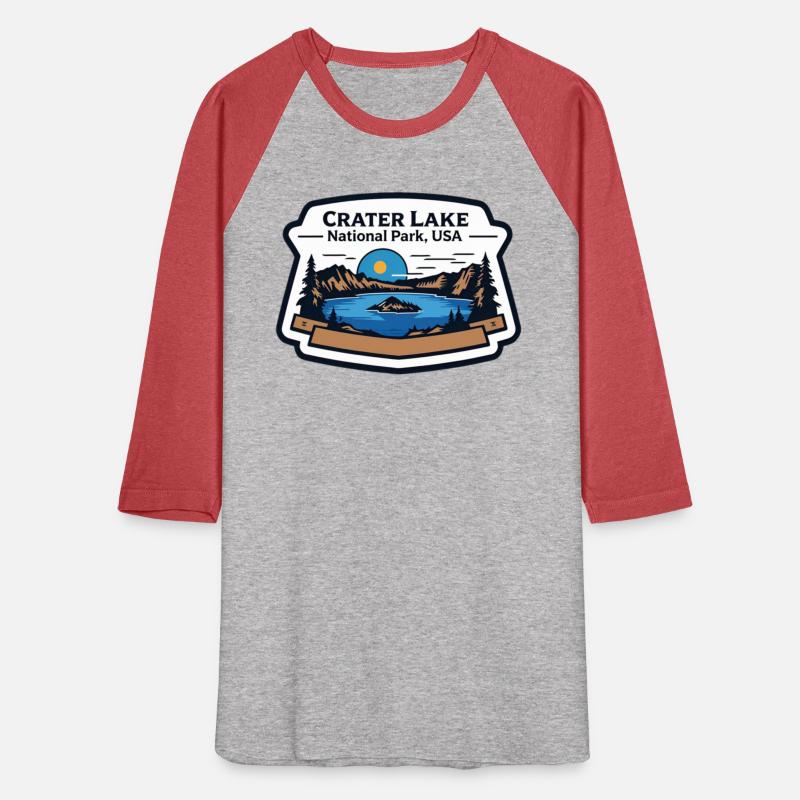 Crater Lake National Park Southern Oregon USA Logo