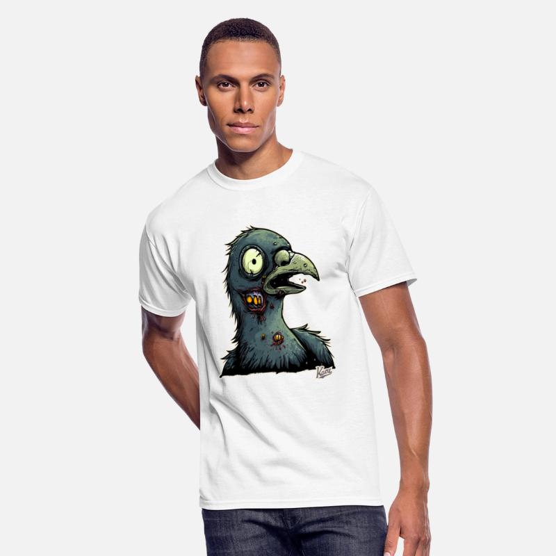 Creepy Zombie Pigeon with Mutant Details