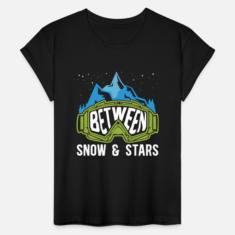 Cross Country Skiing Between Snow & Stars Skier