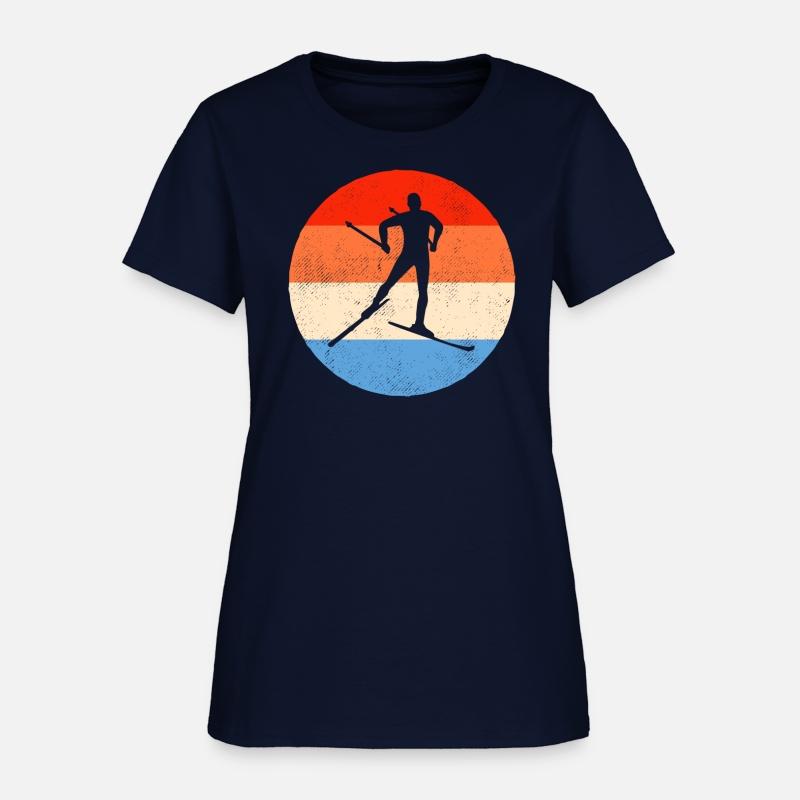 Cross Country Skiing Vintage Skier