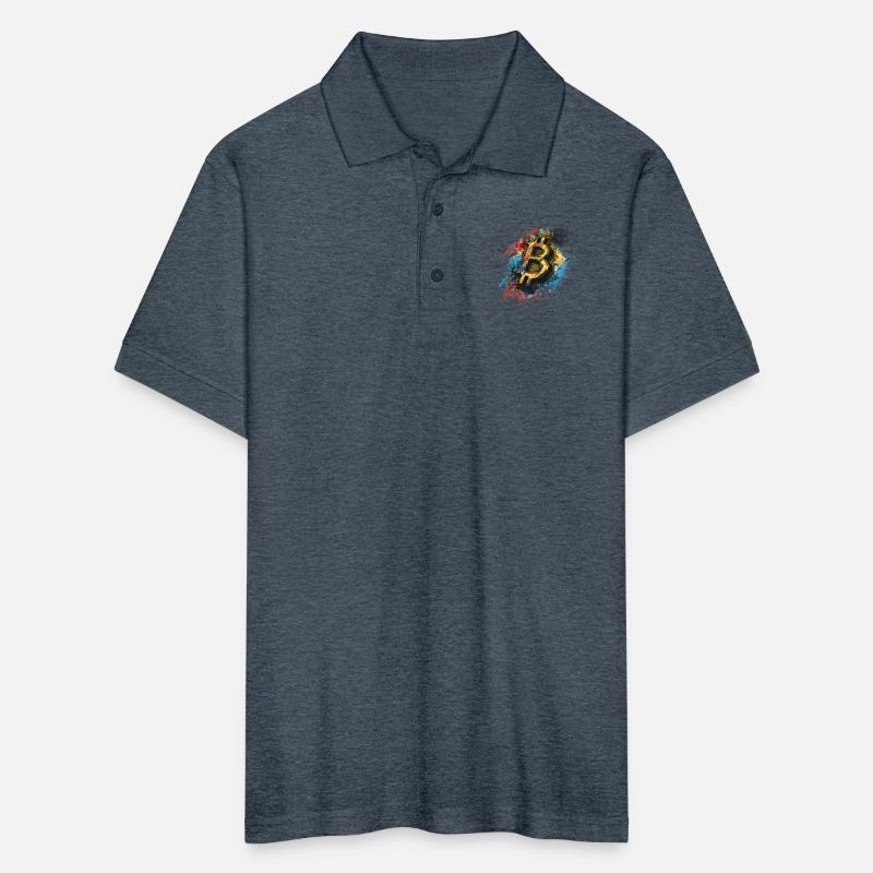 Crypto Rush: Bitcoin's Bold Stance in Art Form