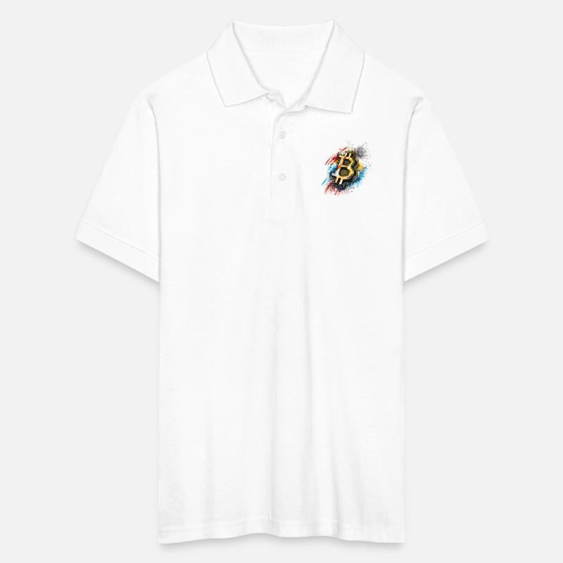 Crypto Rush: Bitcoin's Bold Stance in Art Form