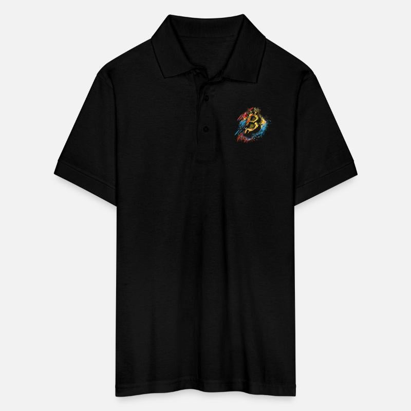 Crypto Rush: Bitcoin's Bold Stance in Art Form