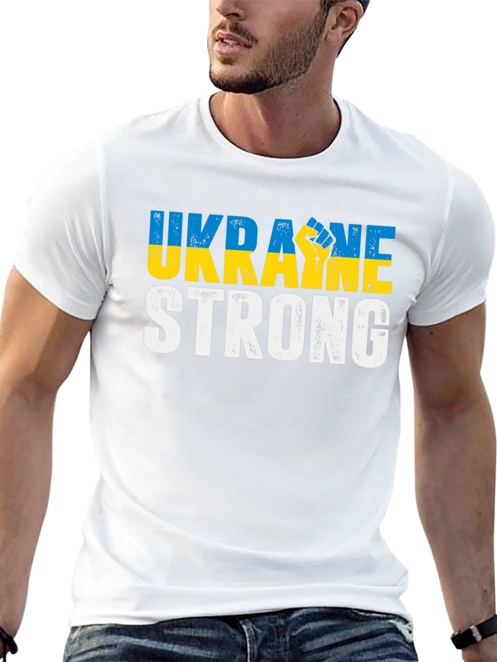 Ukraine Strong Graphic Tee