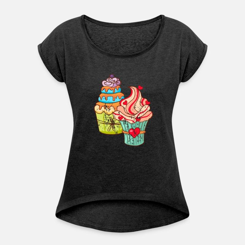 Cupcakes Muffins Retro Vintage Grunge Style