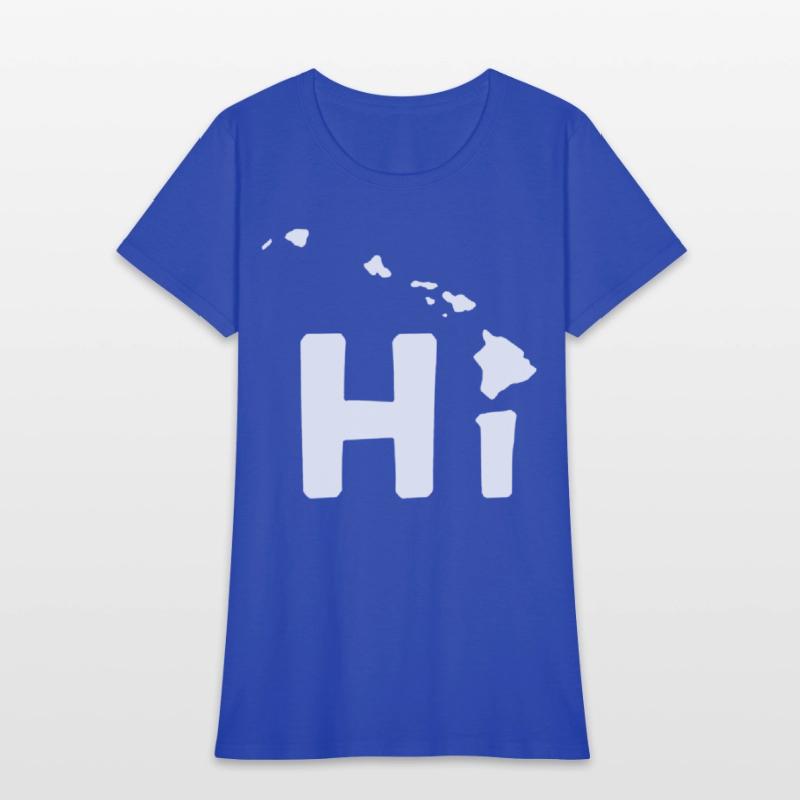 Custom Hawaiian Islands Hi State Design great for