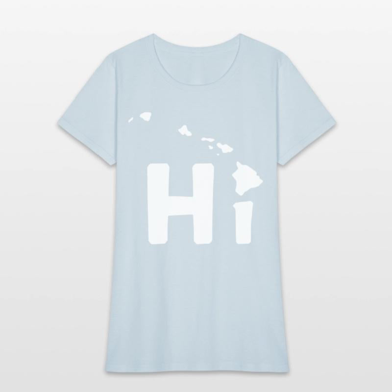 Custom Hawaiian Islands Hi State Design great for