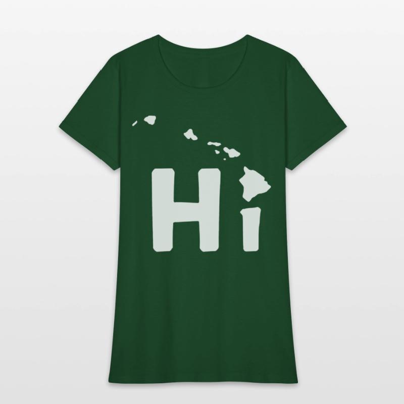 Custom Hawaiian Islands Hi State Design great for