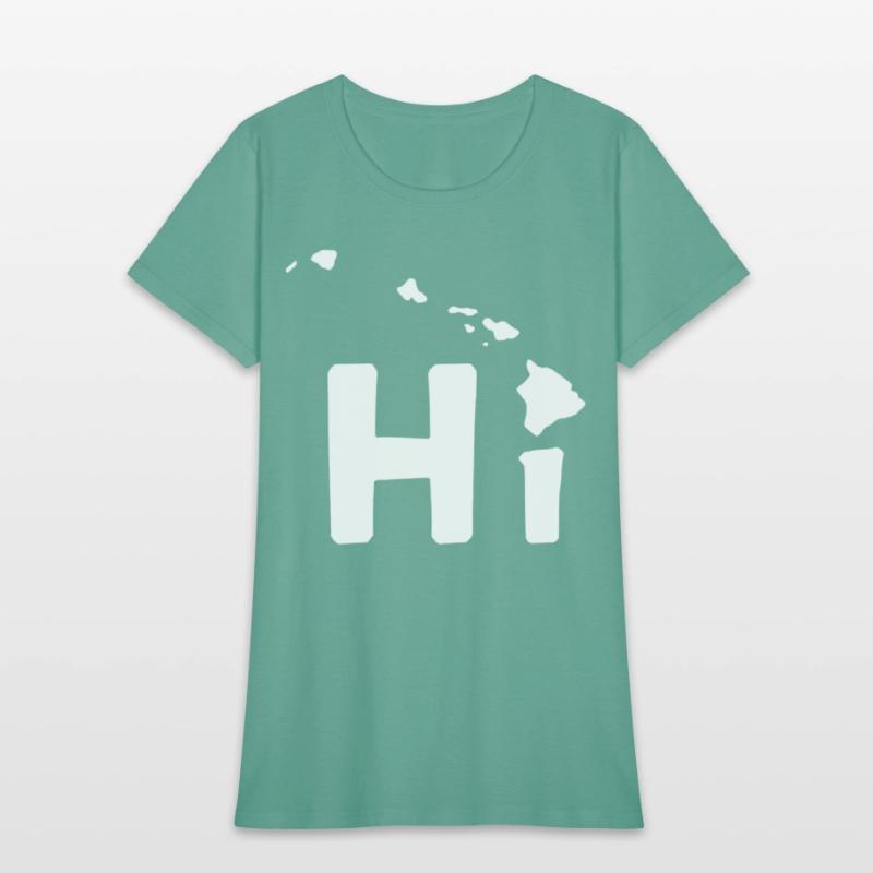Custom Hawaiian Islands Hi State Design great for