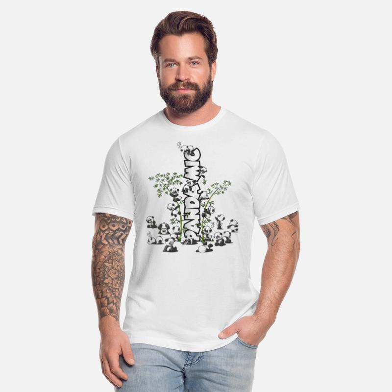 Cute panda bear family pandamic