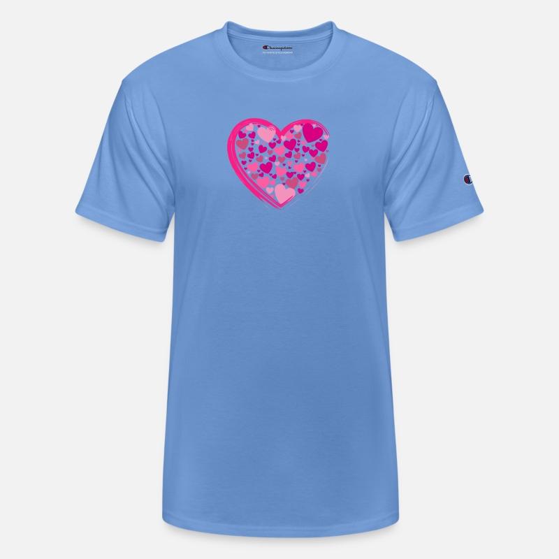 Cute Pink Hearts in a Big PinkHeart