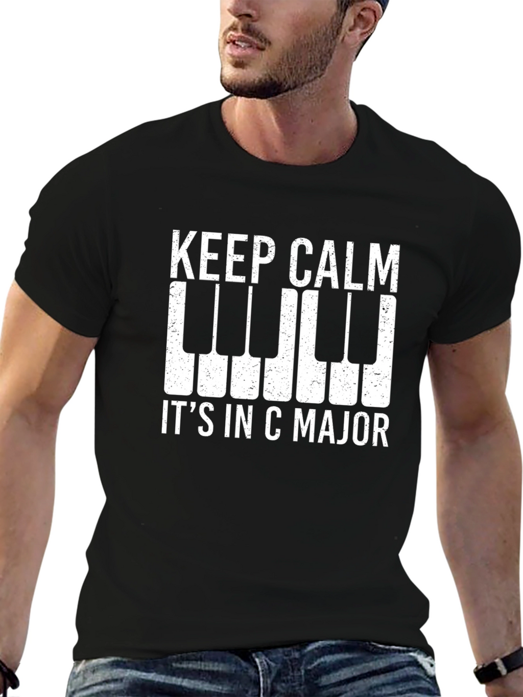 Keep Calm Its in C Major T-Shirt