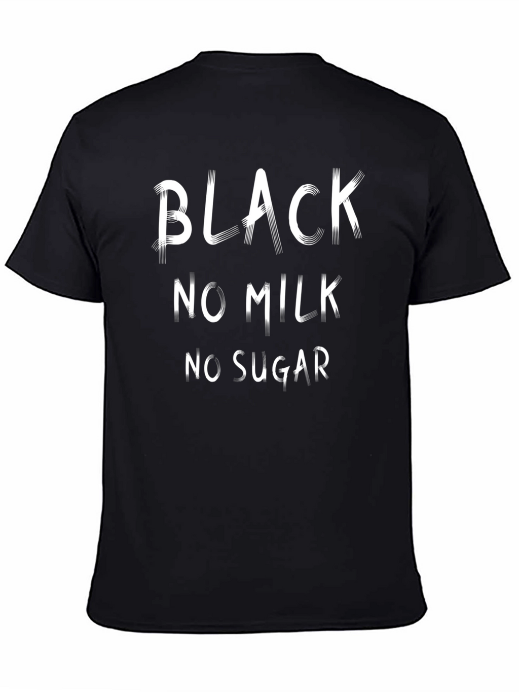 Black No Milk No Sugar Graphic Tee