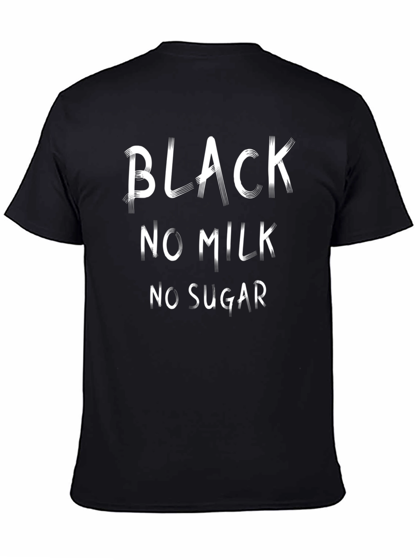 Black No Milk No Sugar Graphic Tee