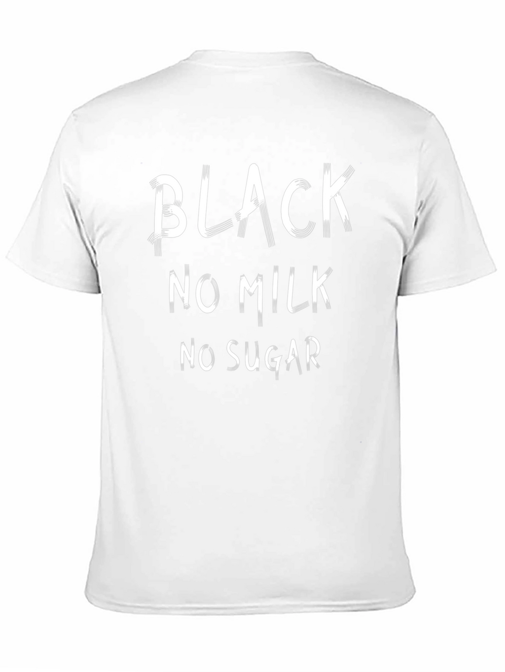Black No Milk No Sugar Graphic Tee
