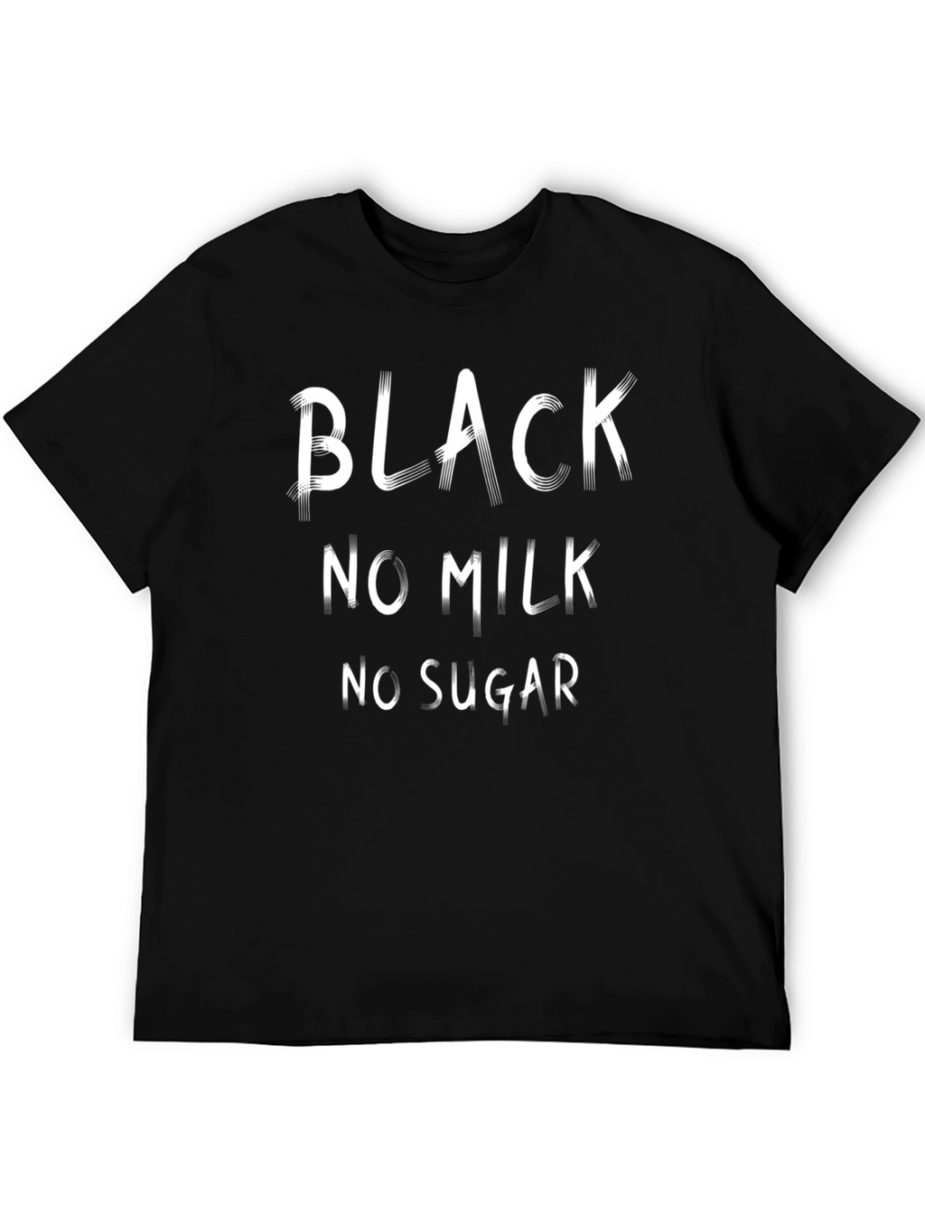 Black No Milk No Sugar Graphic Tee