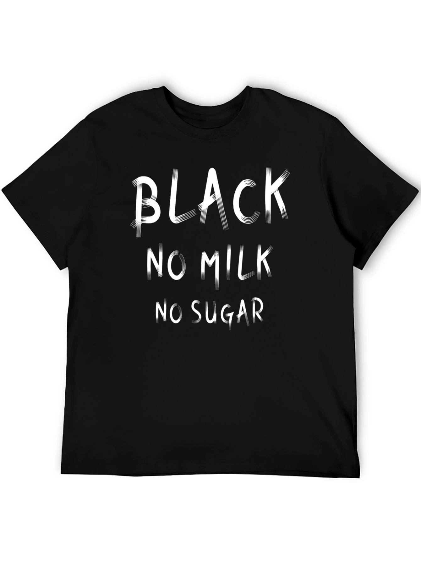 Black No Milk No Sugar Graphic Tee