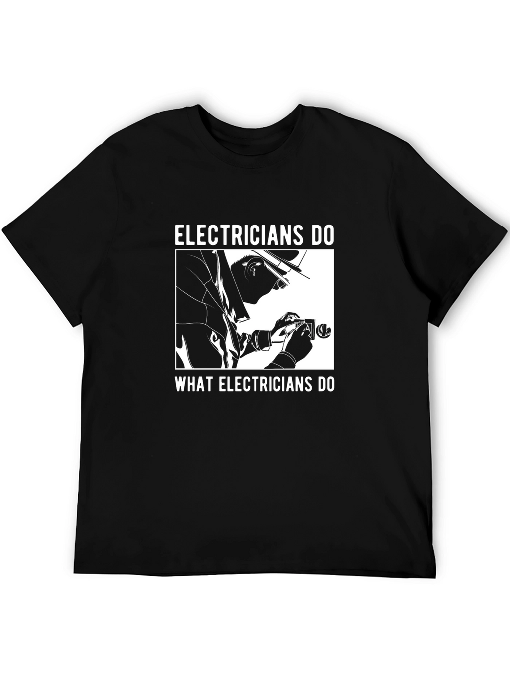 Electrician Humor Graphic T-Shirt