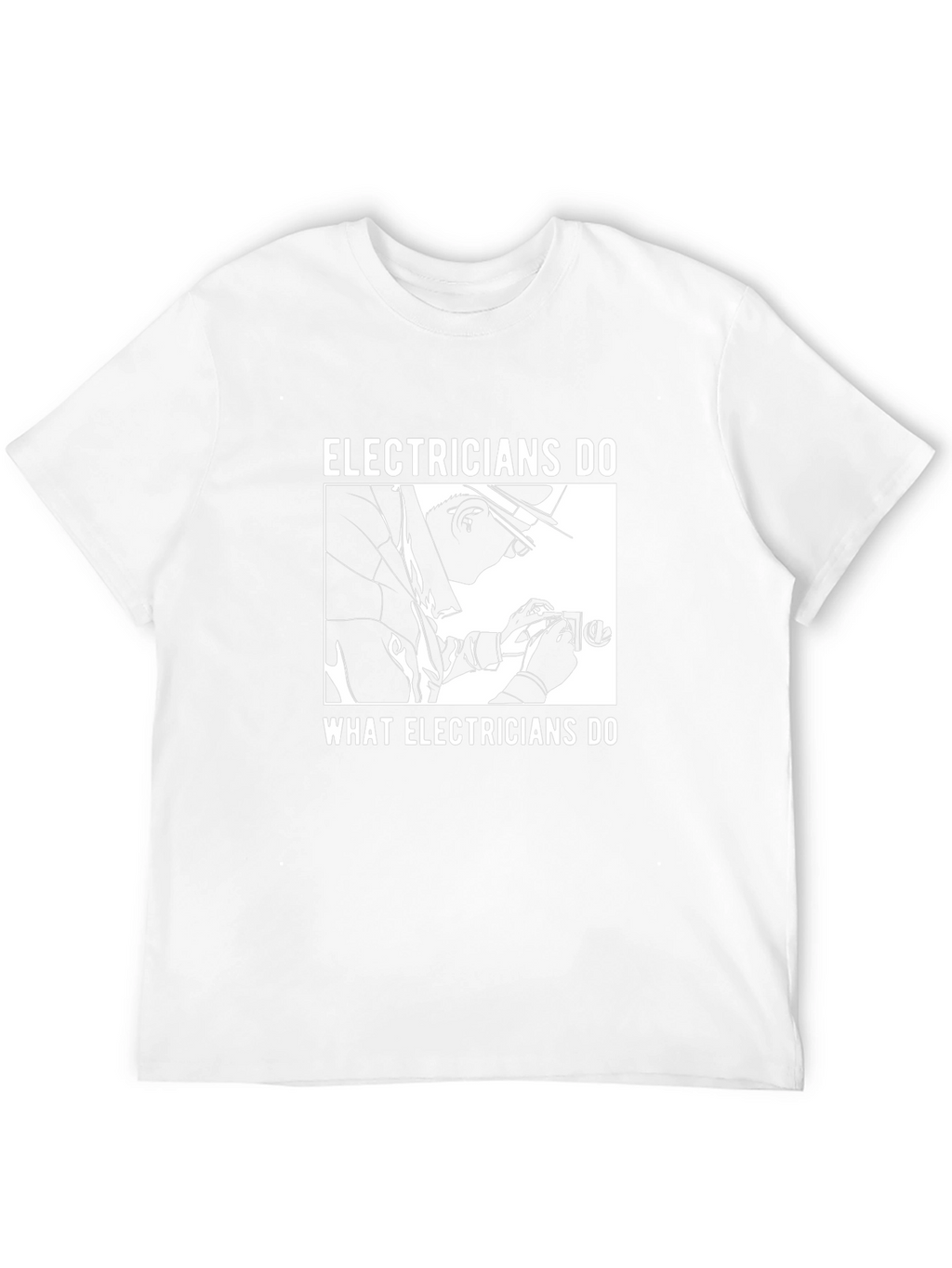 Electrician Humor Graphic T-Shirt