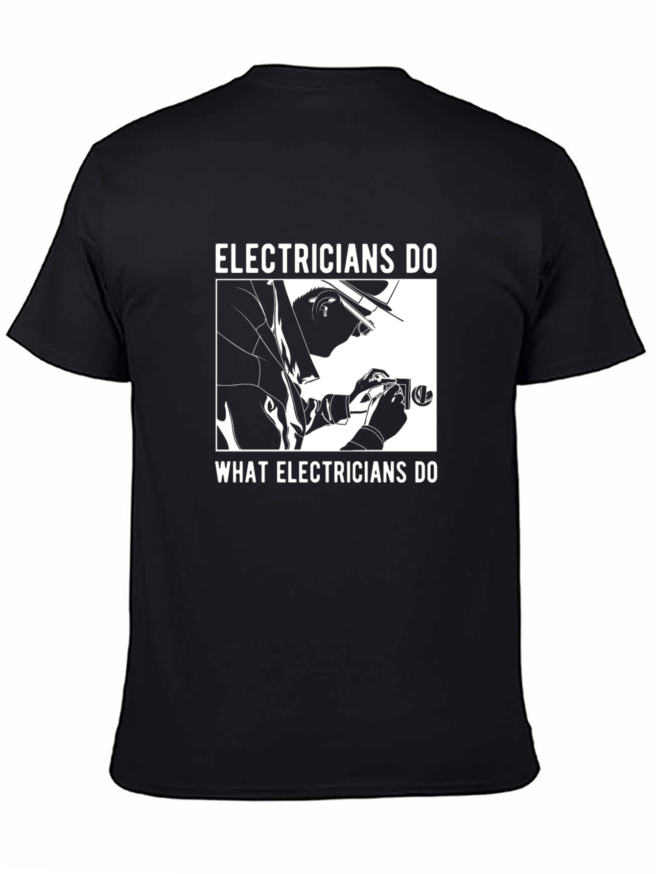 Electrician Humor Graphic T-Shirt