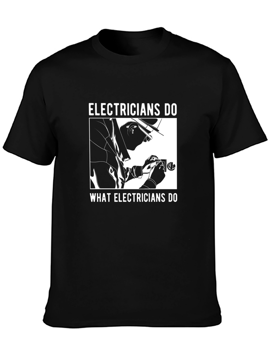 Electrician Humor Graphic T-Shirt