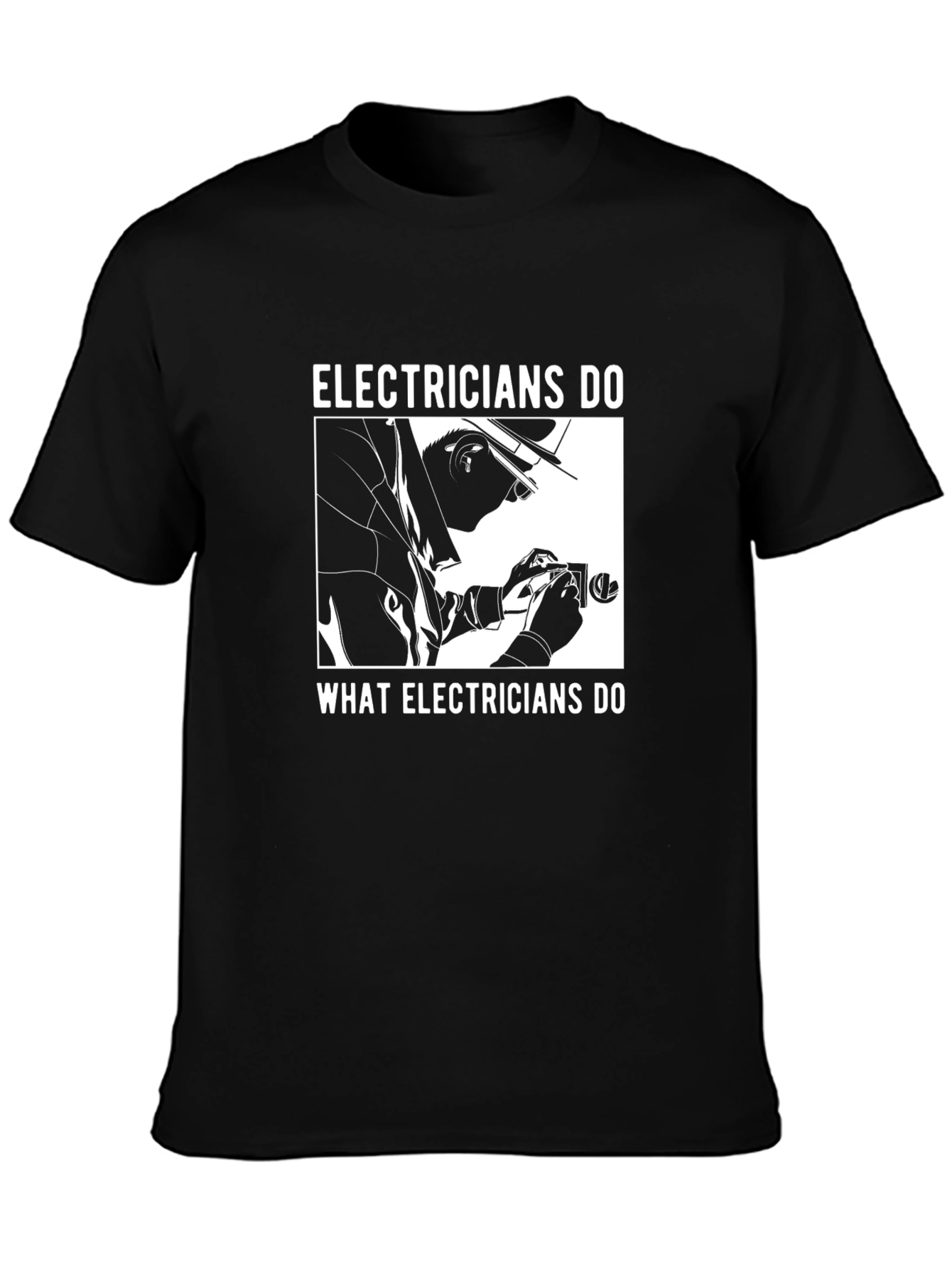 Electrician Humor Graphic T-Shirt