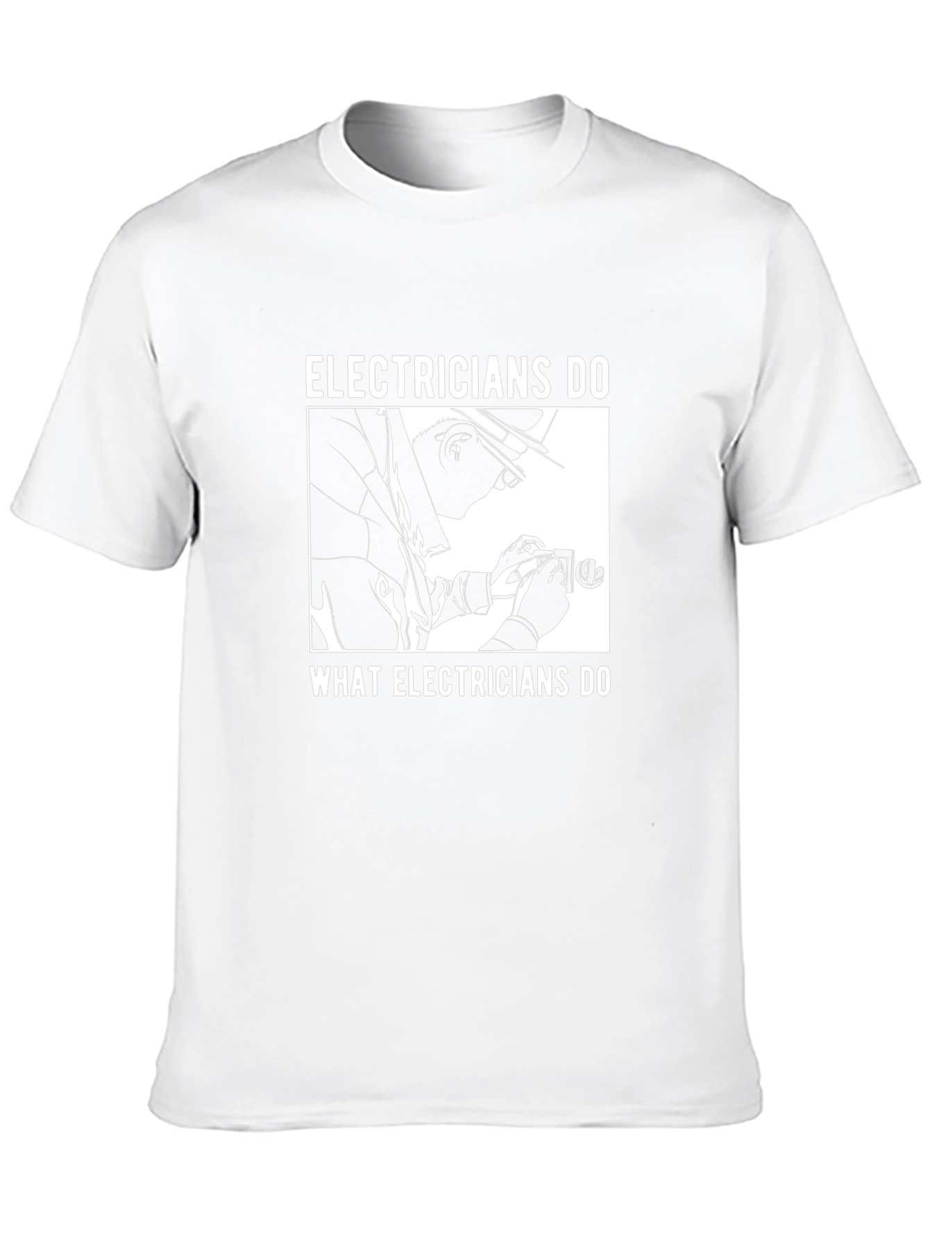 Electrician Humor Graphic T-Shirt