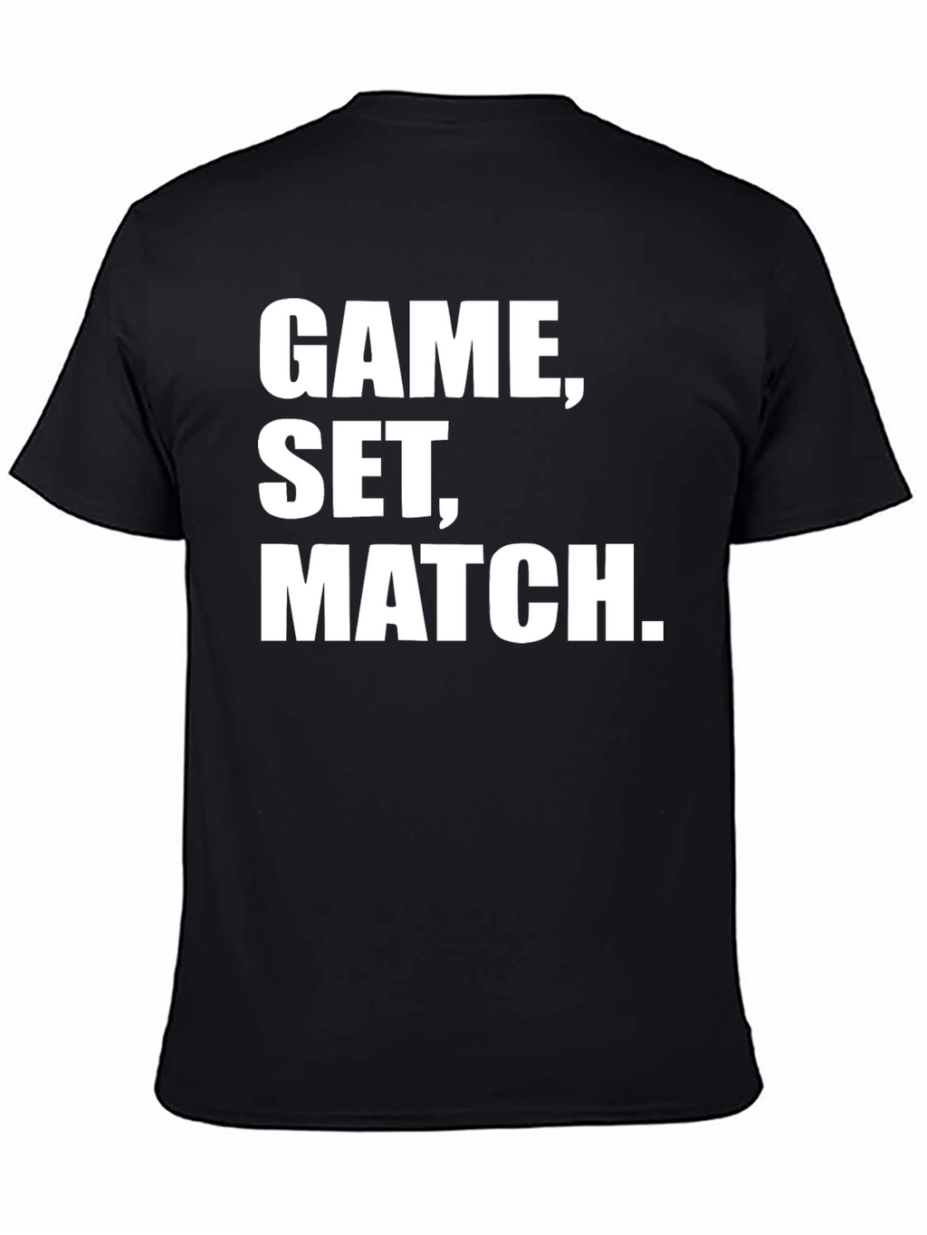 Game Set Match T-Shirt Tennis Graphic Tee