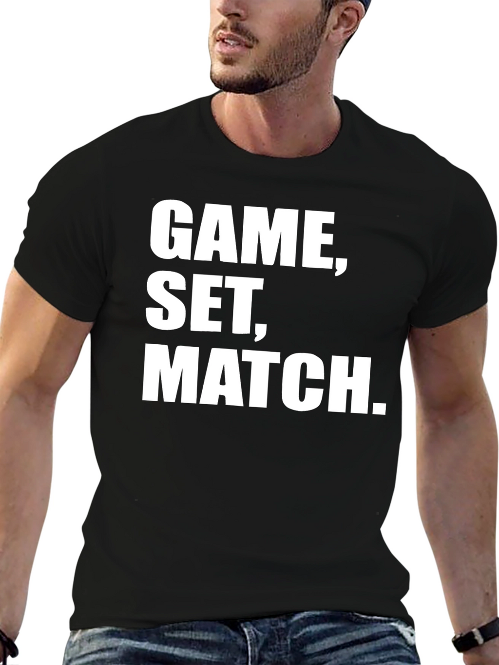 Game Set Match T-Shirt Tennis Graphic Tee