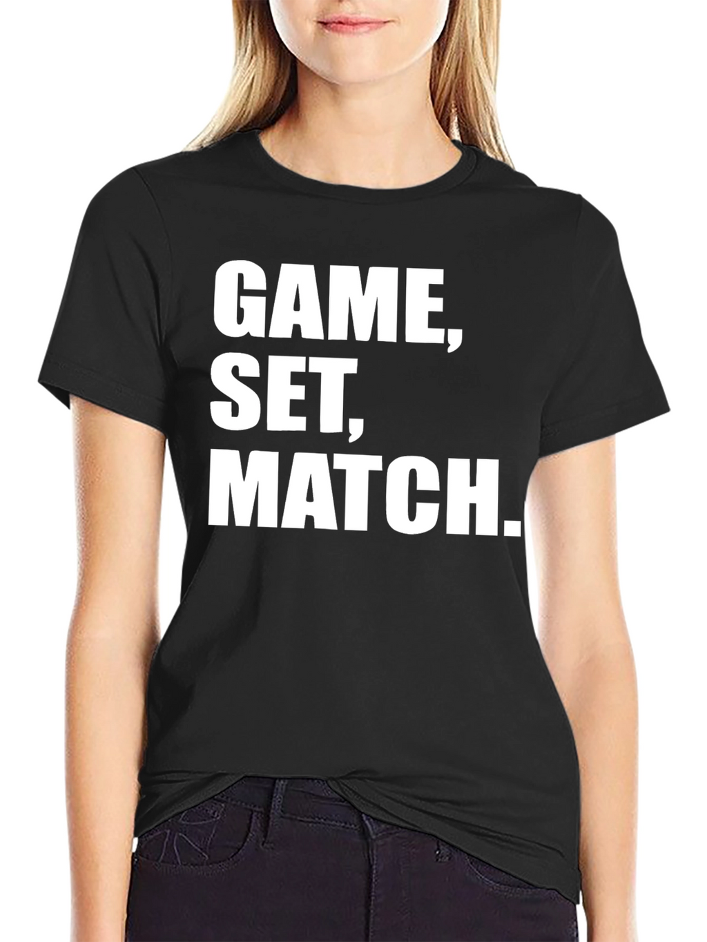 Game Set Match T-Shirt Tennis Graphic Tee