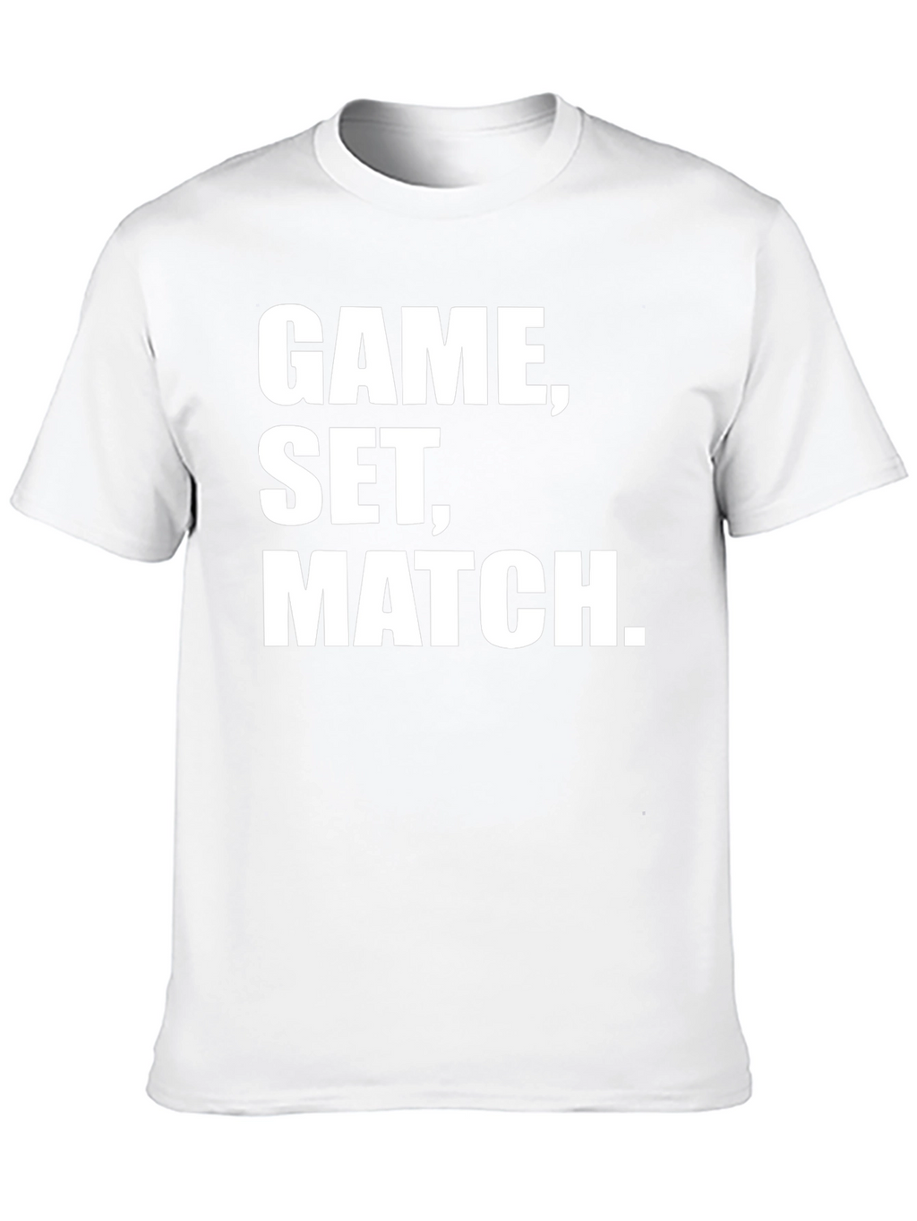 Game Set Match T-Shirt Tennis Graphic Tee