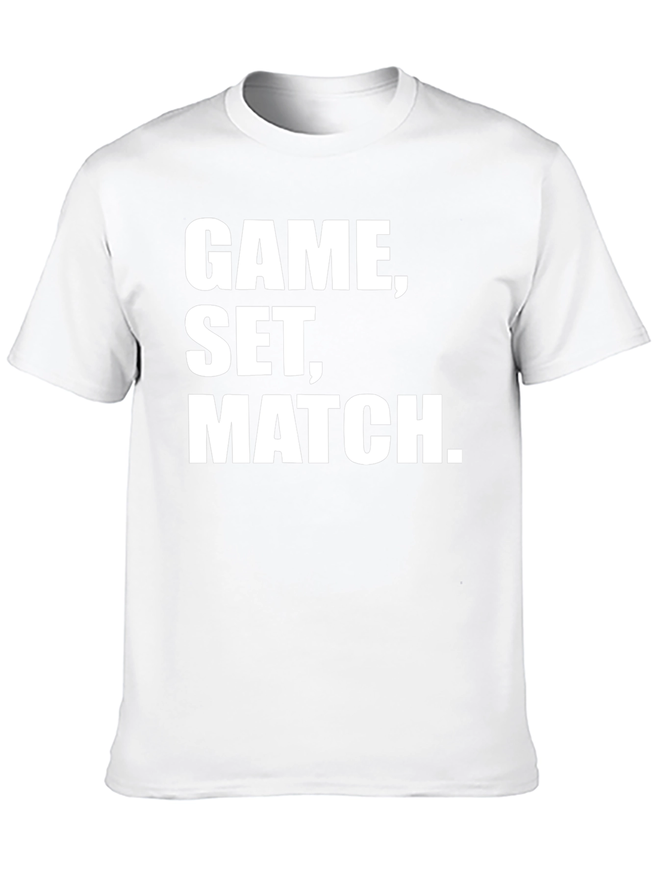 Game Set Match T-Shirt Tennis Graphic Tee