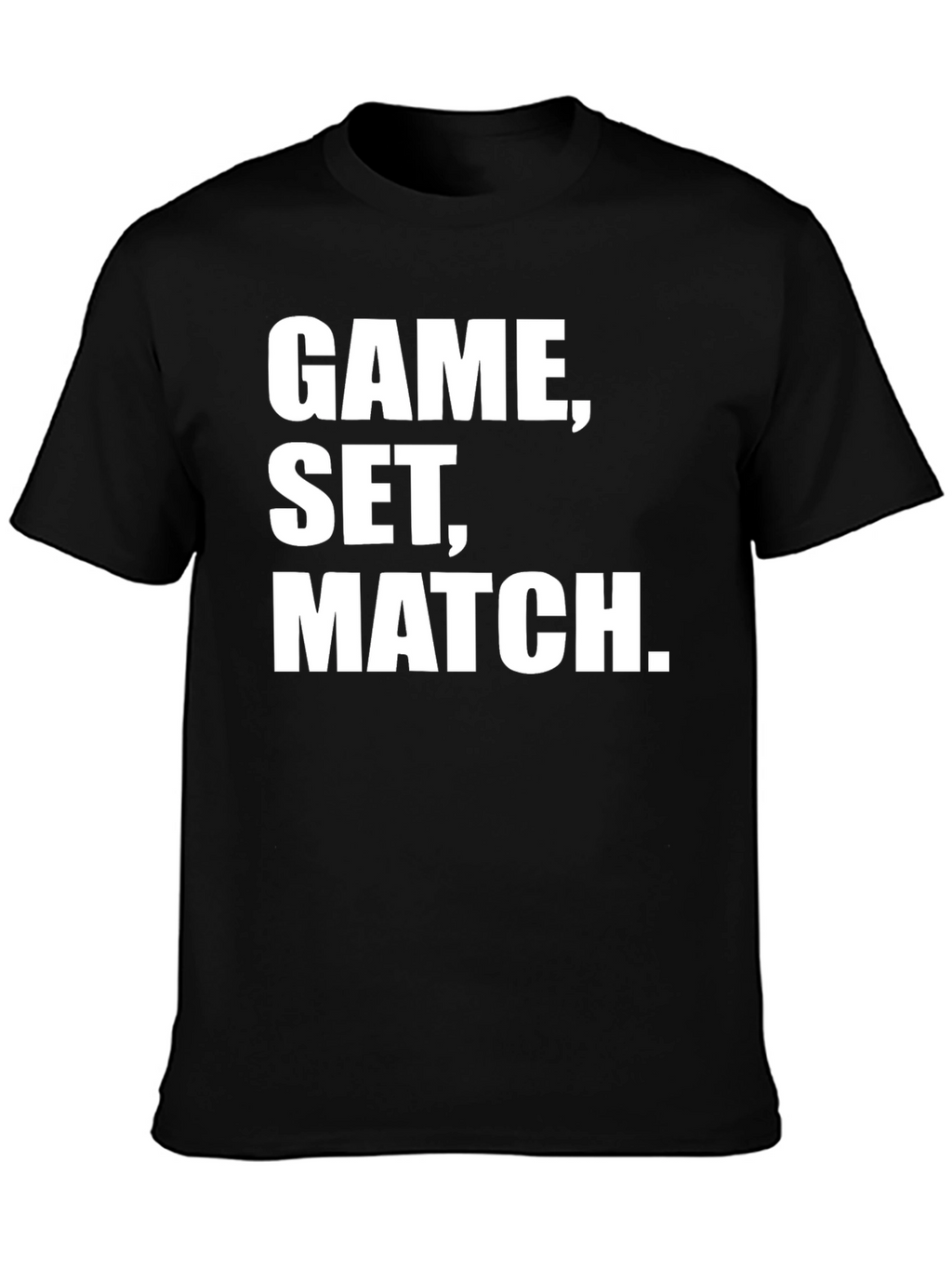 Game Set Match T-Shirt Tennis Graphic Tee