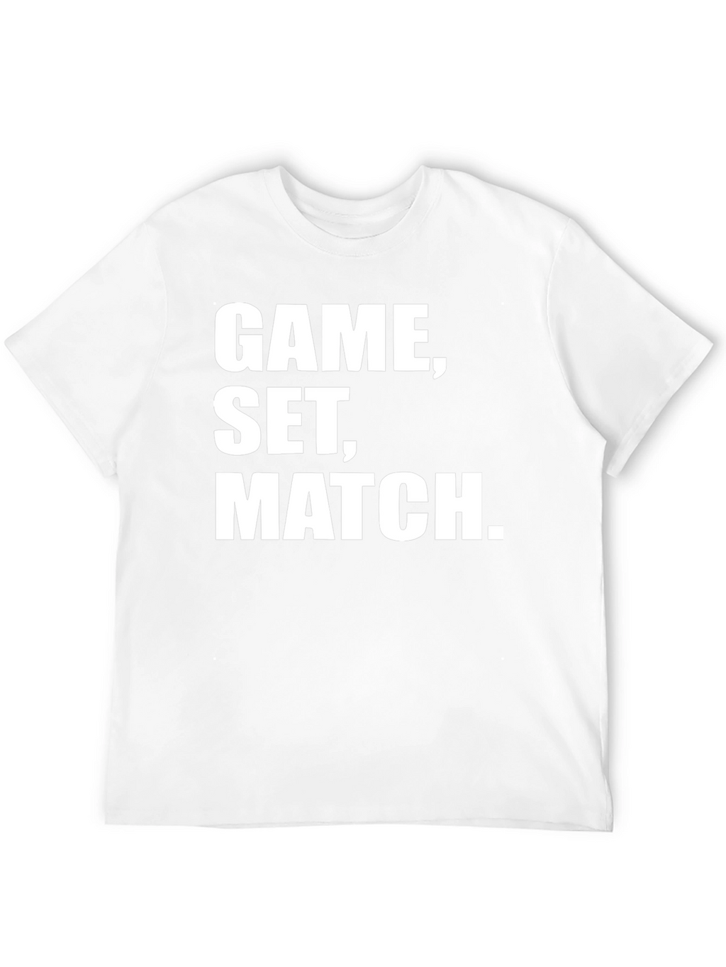 Game Set Match T-Shirt Tennis Graphic Tee