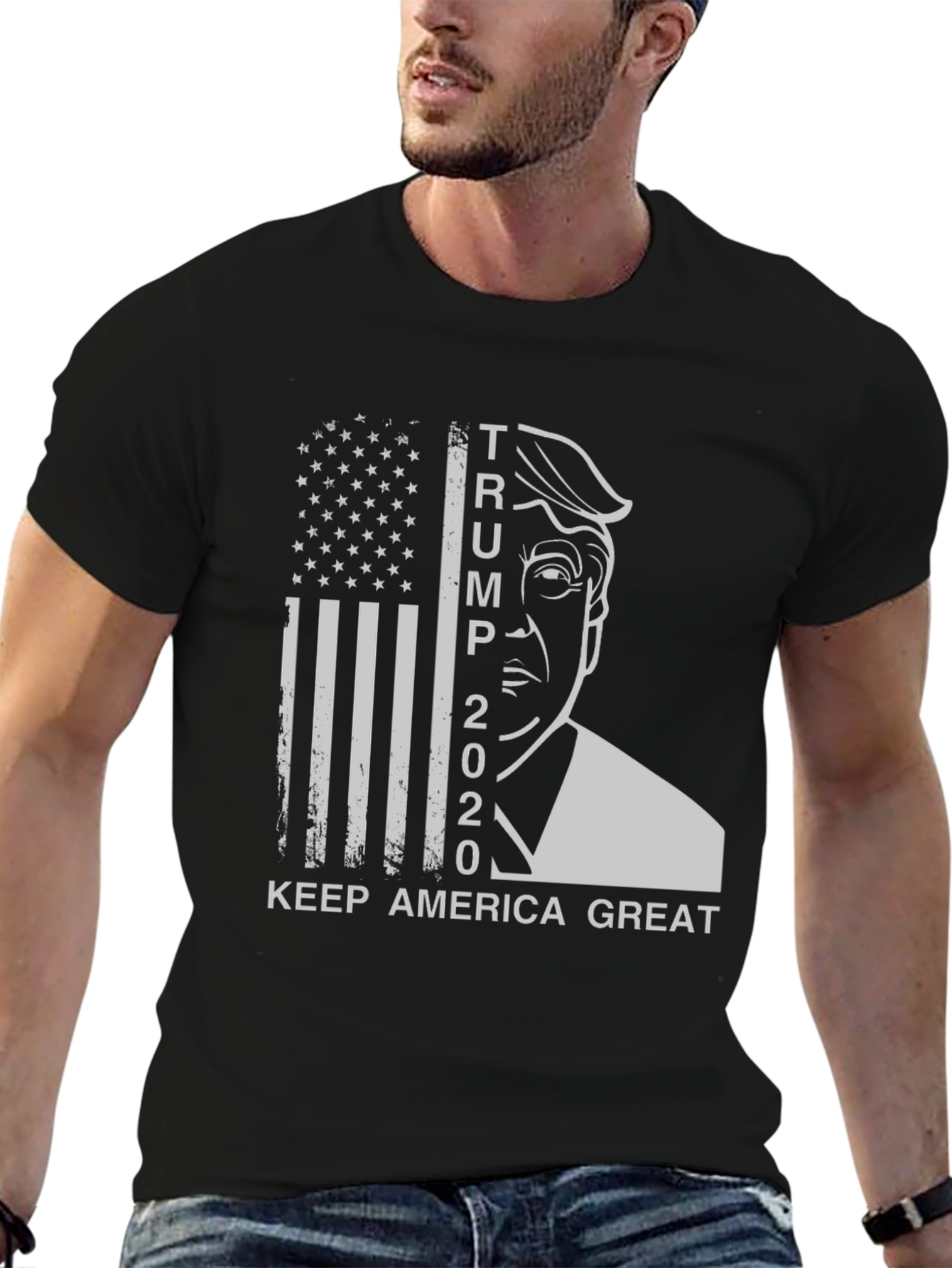 Trump 2020 Keep America Great Graphic Tee
