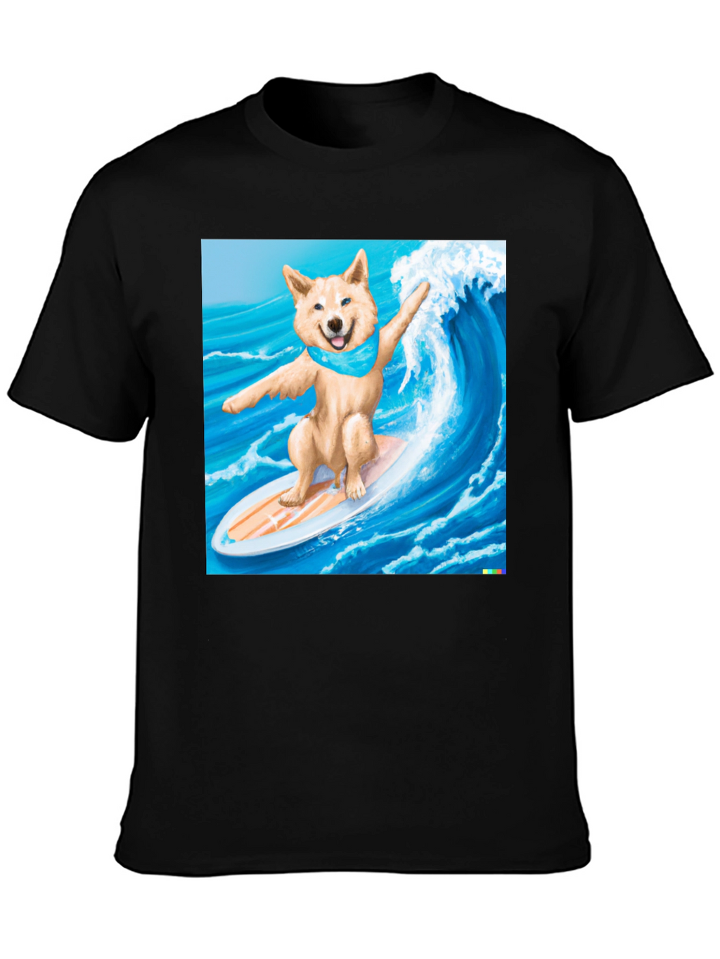 Surfing Shiba Inu T-Shirt - Cool Dog Tee