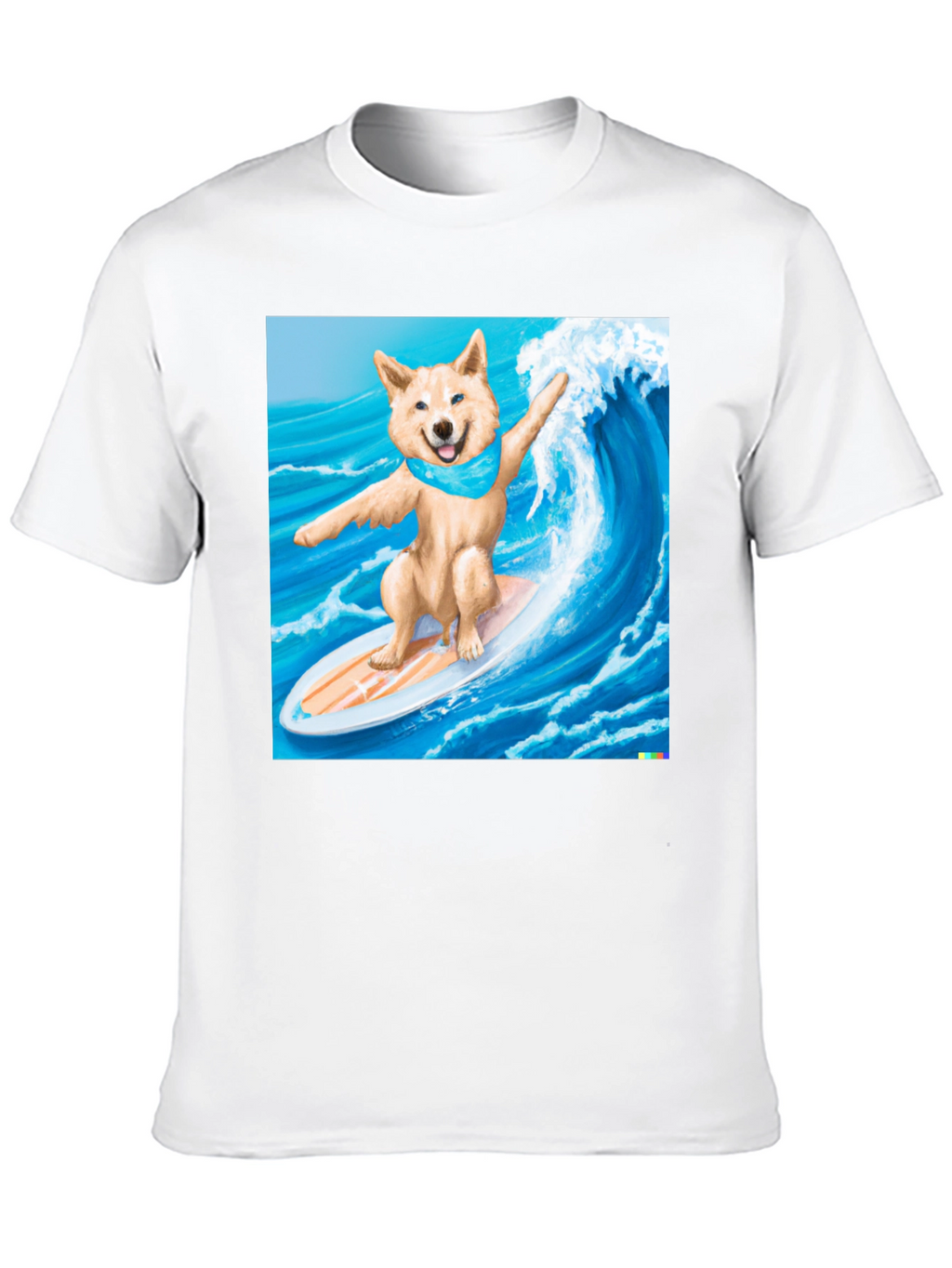 Surfing Shiba Inu T-Shirt - Cool Dog Tee
