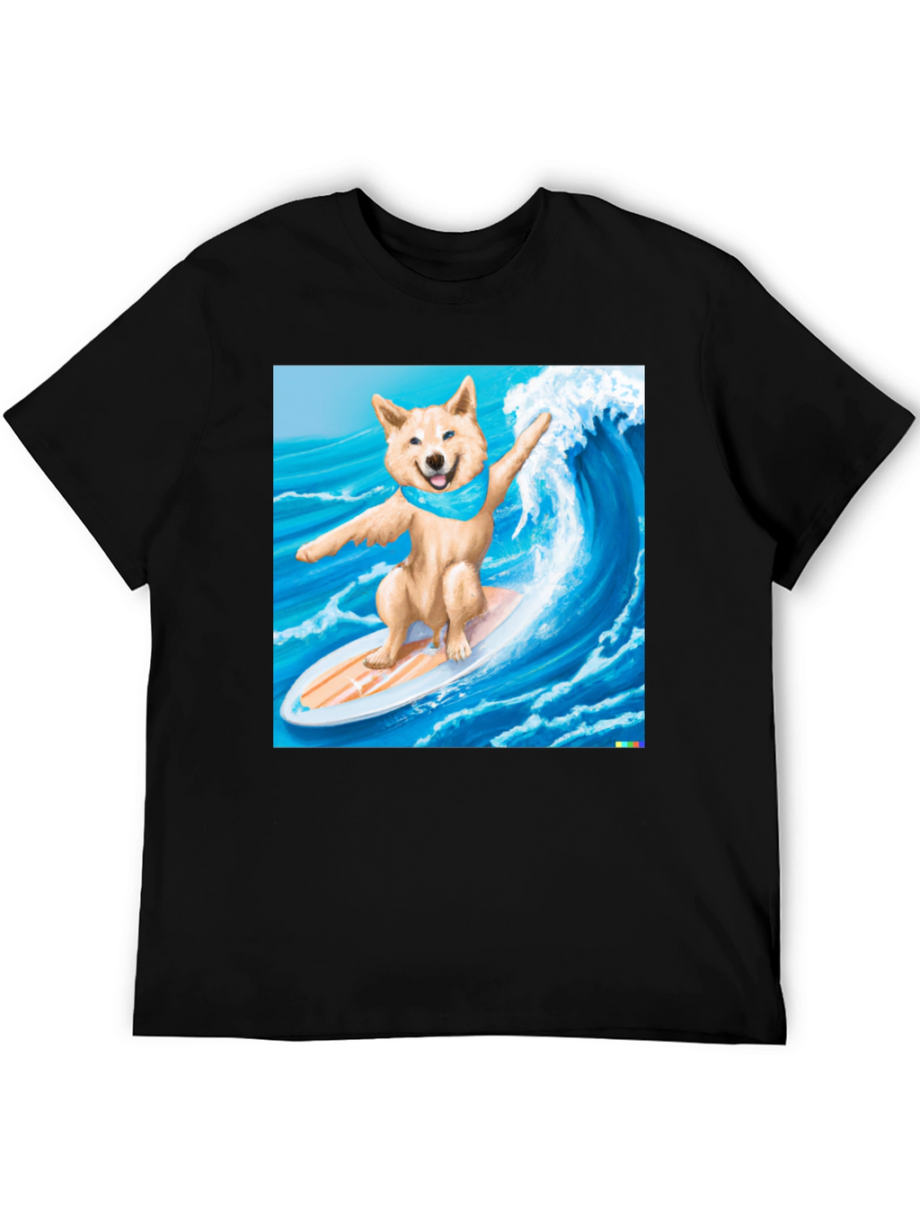 Surfing Shiba Inu T-Shirt - Cool Dog Tee