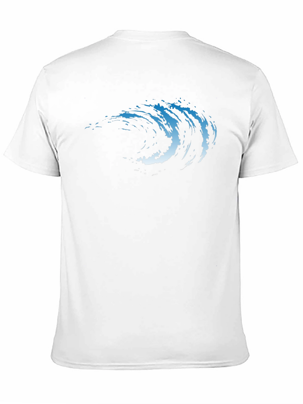Wave Graphic Tee - Cool Black T-Shirt