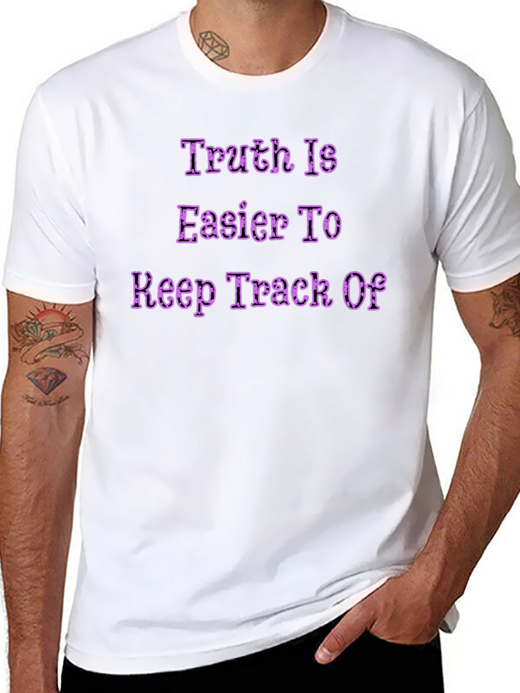 Truth is Easier To Keep Track Of Graphic T-Shirt