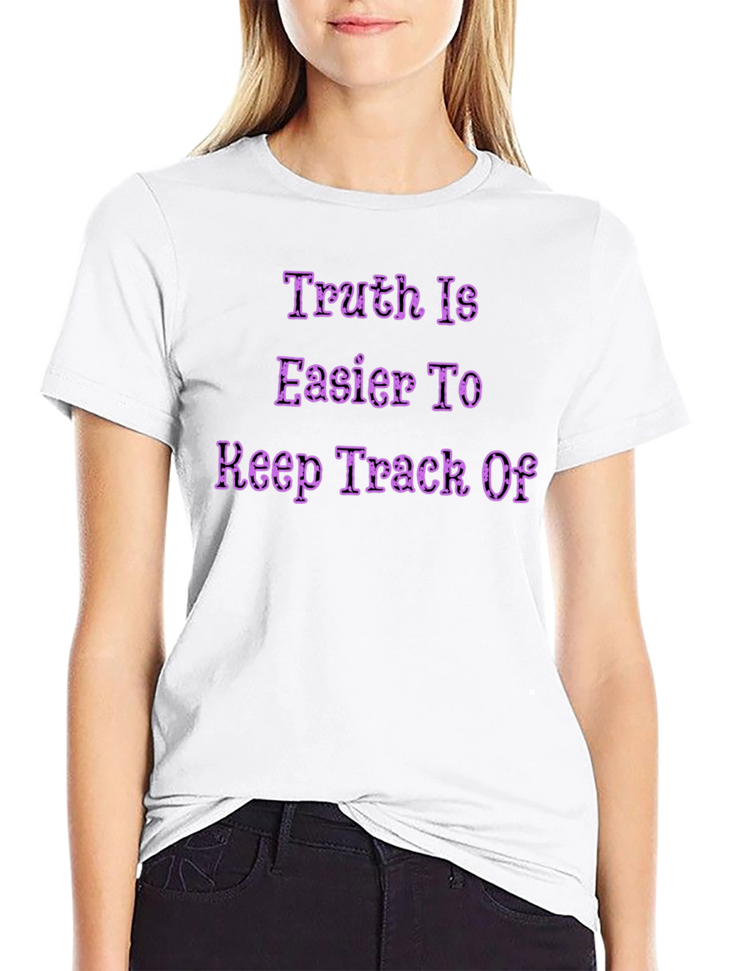 Truth is Easier To Keep Track Of Graphic T-Shirt