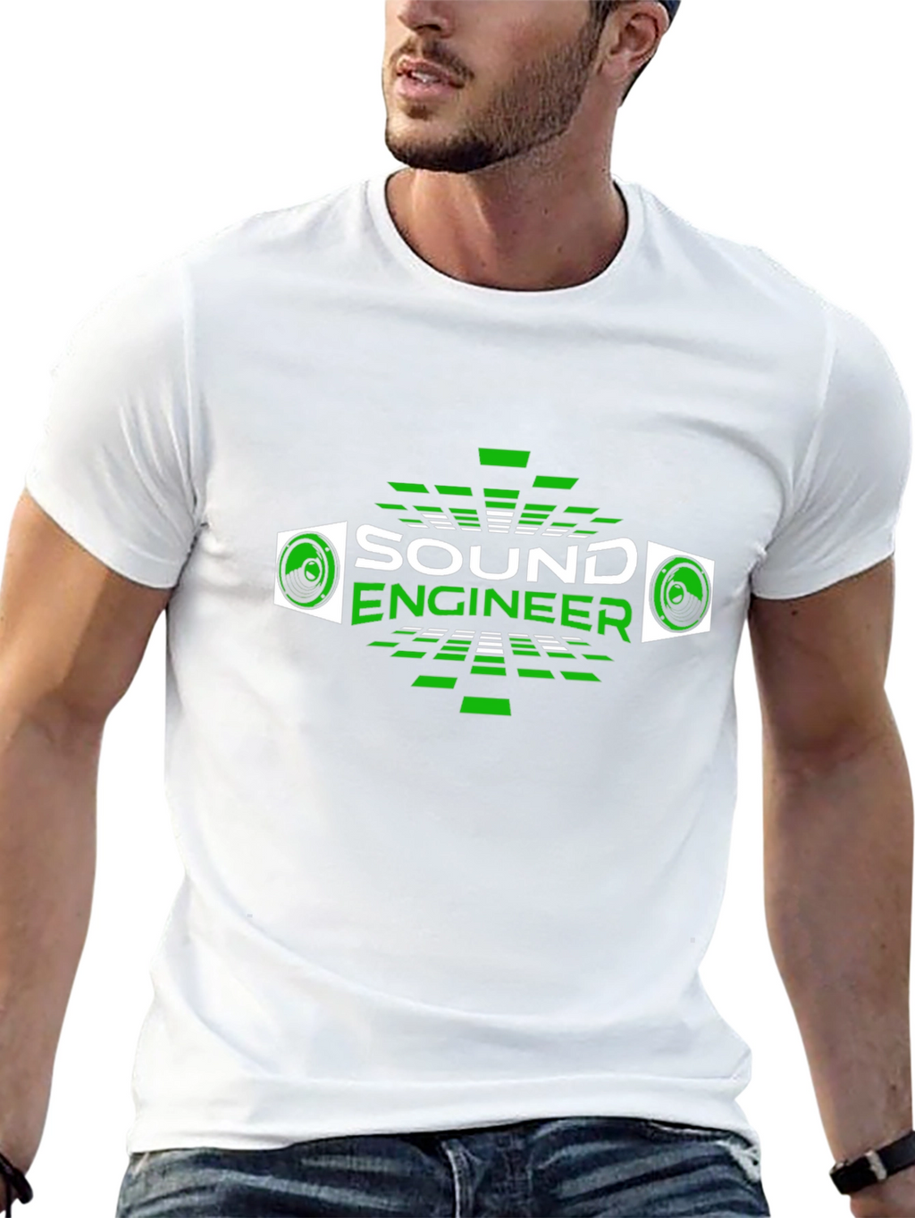 Sound Engineer Graphic Tee - Audio Technician T-Shirt